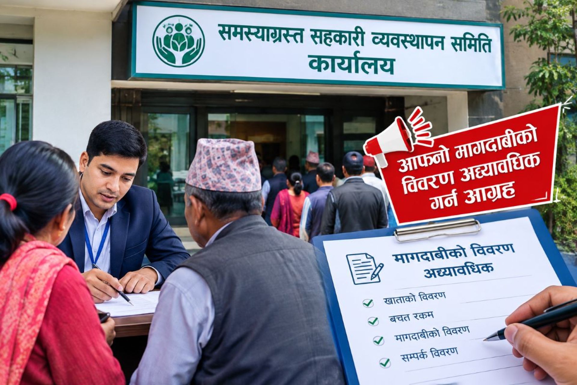 समस्याग्रस्त सहकारीका बचतकर्तालाई  विवरण अद्यावधिक गर्न आग्रह